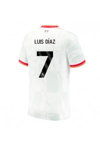 Liverpool Luis Diaz #7 Voetbaltruitje 3e tenue 2024-25 Korte Mouw